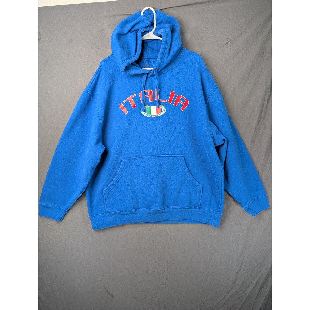 Simply For Sports Mens XXL Blue Pullover Hoodie Sweatshirt 6222